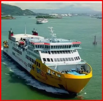 Kapal Ferry Merak ( Banten )-Bakauheni ( Sumatera ) PP